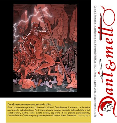 FumettoDANTEca Dant&metto n. 1 Agosto 2022